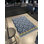 Blue Themed Flower Patterned Modern Decorative Rug