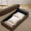 Chaise longue rembourrée l 41,98 po avec porte-gobelets-1963536364