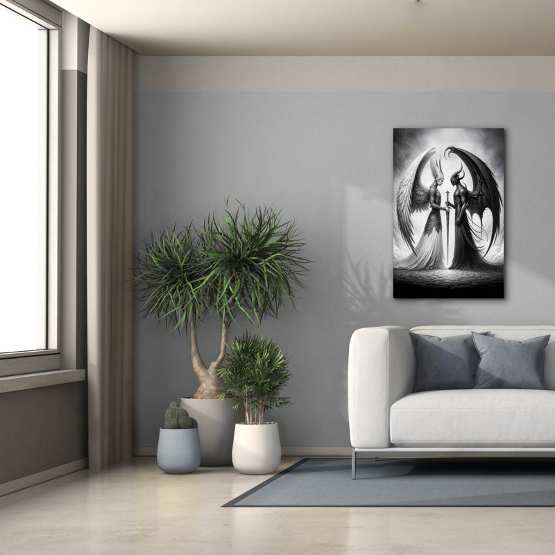  «Let There Be Peace» par Rey Klimt, art mural sur toile, 26 po x 40 po, H 40 po x l 26 po