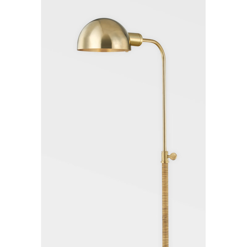 Devon 1 - Light Floor Lamp By Mark D. Sikes - Aged Brass Frame