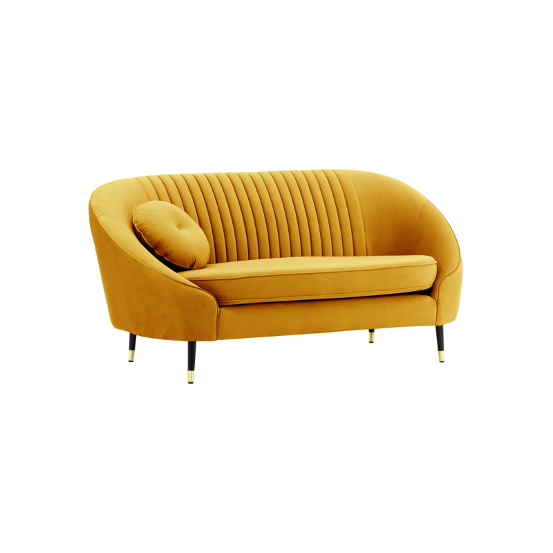 Rubio 2 Seater Sofa, Mustard