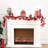 71" in. Faux Berry Garland
