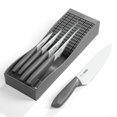 Oou Knife Set, Gray