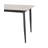 Dining Table Table 55" Rectangular White Kitchen Table With Porcelain Table Top And Metal Legs (Only Tables, No Chairs)