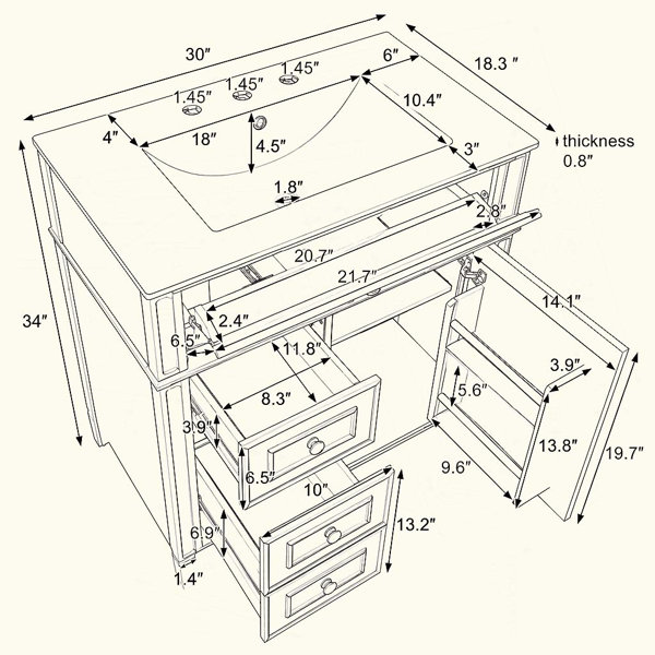 Dimensions du produit