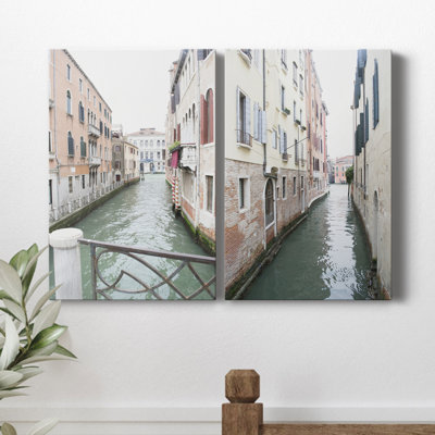 " Venice Canal I " 2 - Pieces