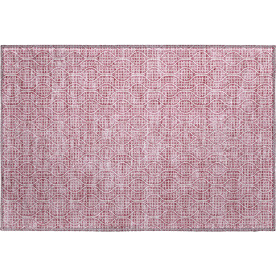 Premium Machine Washable Prisco Blush Rug