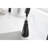 Kitchen Faucet With Pull Out Spray In Matte Black Stainless Steel, 360 Rotating Nozzle For Precise Water Flow And Temperature Control Steel Faucet, Nozzle, Single Handle Optimal Usage Management