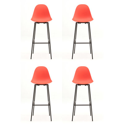 Counter Stool with Steel Frame