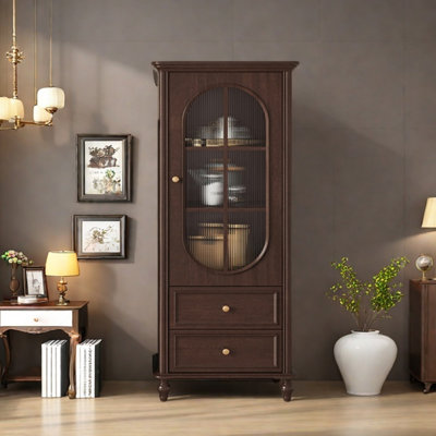 American style modern solid wood sideboard