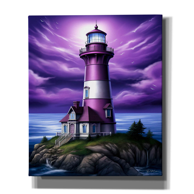 Art mural sur toile Breakwater Bay, H 24 po x l 20 po x P 0,75 po