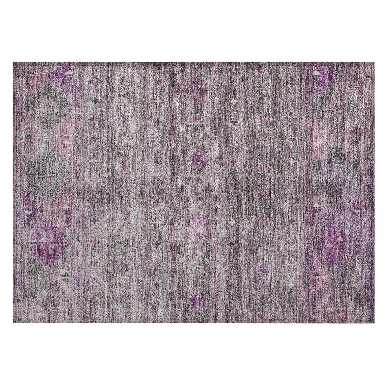  Machine Washable Indoor/Outdoor Chantille ACN1220 Rug, Rectangle 1'8" x 2'6"