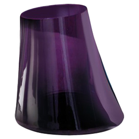 Flou Toothbrush Holder, Transparent Purple