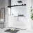 70"H Frameless Double Sliding Shower Door,5/16" (8Mm) Thick SGCC Tempered Clear Glass,Double Side Easy Clean Coat,With Buffer-120217171