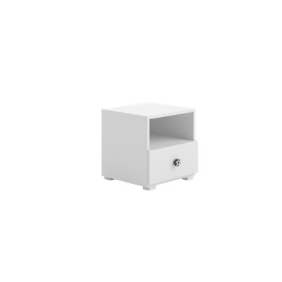 40cm W Manufactured Wood Bedside Table