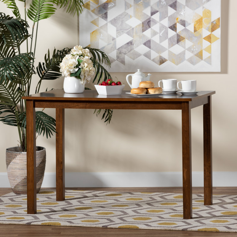 Jouan Dining Table, Walnut Brown
