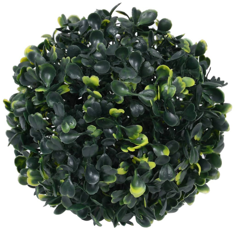 Faux Boxwood Plant in Pot,  8.66cm H x 8.66cm W x 22cm D