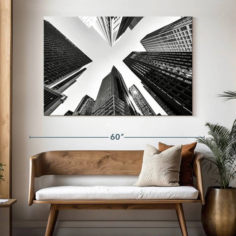 Ravi Monochrome Dreams, 34" H x 51" W
