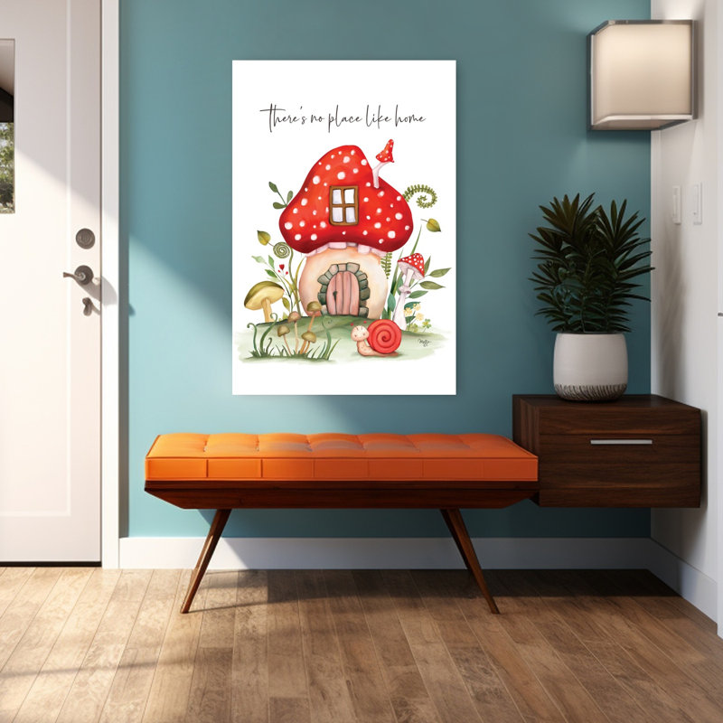 Mushroom Home, architecture contemporaine, art, H 48 po x l 32 po