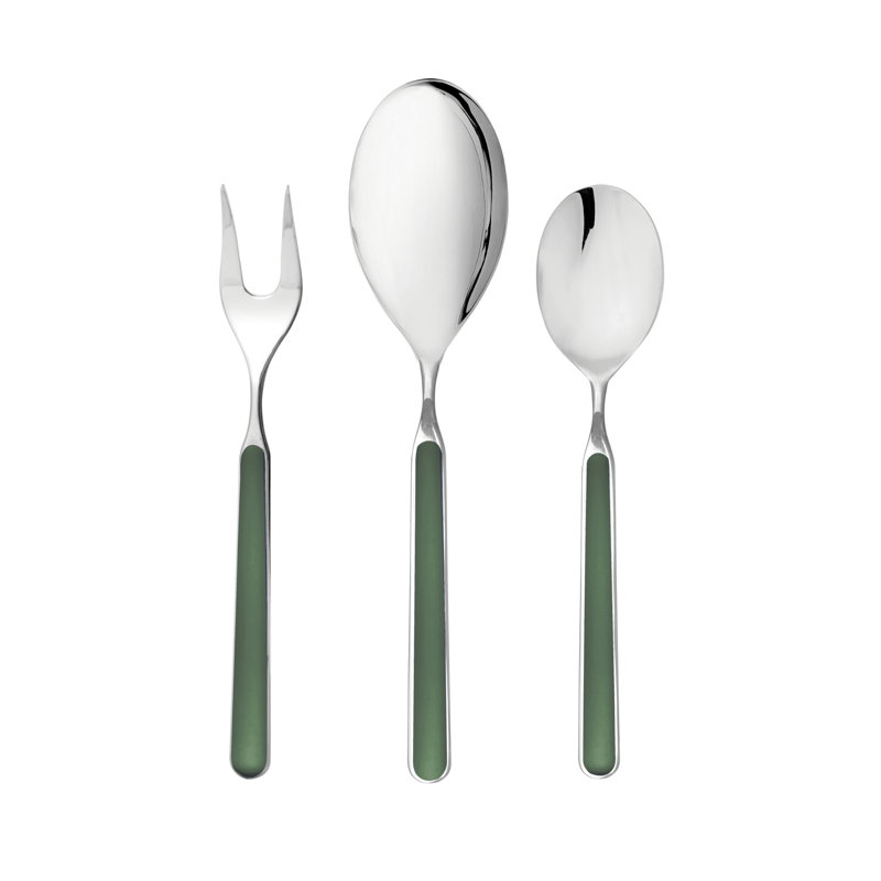 Ensemble de service 3 pièces Fantasia, Vert