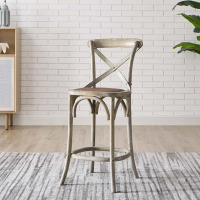Gear Counter Stool In Gray