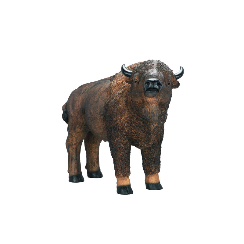 Statue de buffle américain