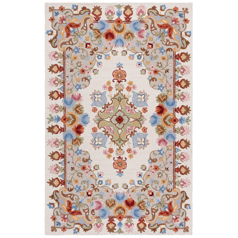 Chelsea 338 Hand Tufted 80% Wool; 20% Cotton Oriental Rug, Rectangle 9' x 12'