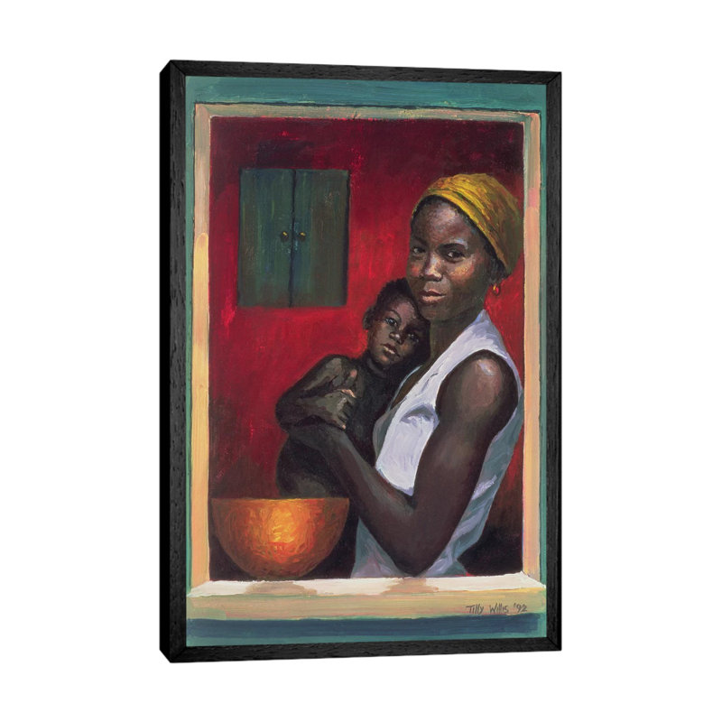 Tilly Willis by Tilly Willis - Floater Frame Gallery-Wrapped Canvas Giclée on Canvas, Black