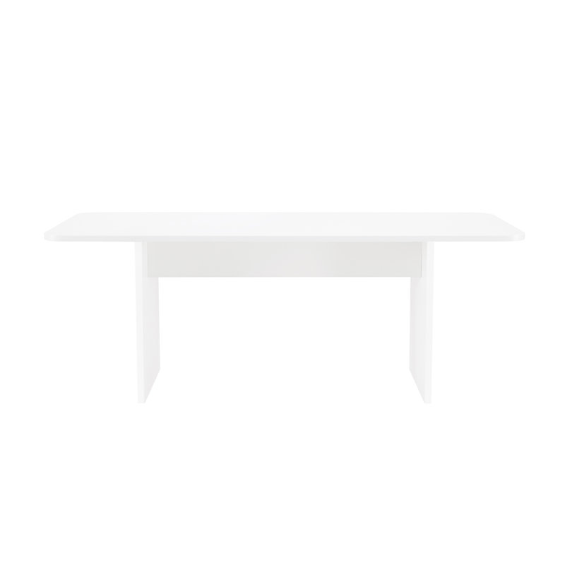 Table de salle à manger moderne pour 6 personnes 78,7 po Modern Ella