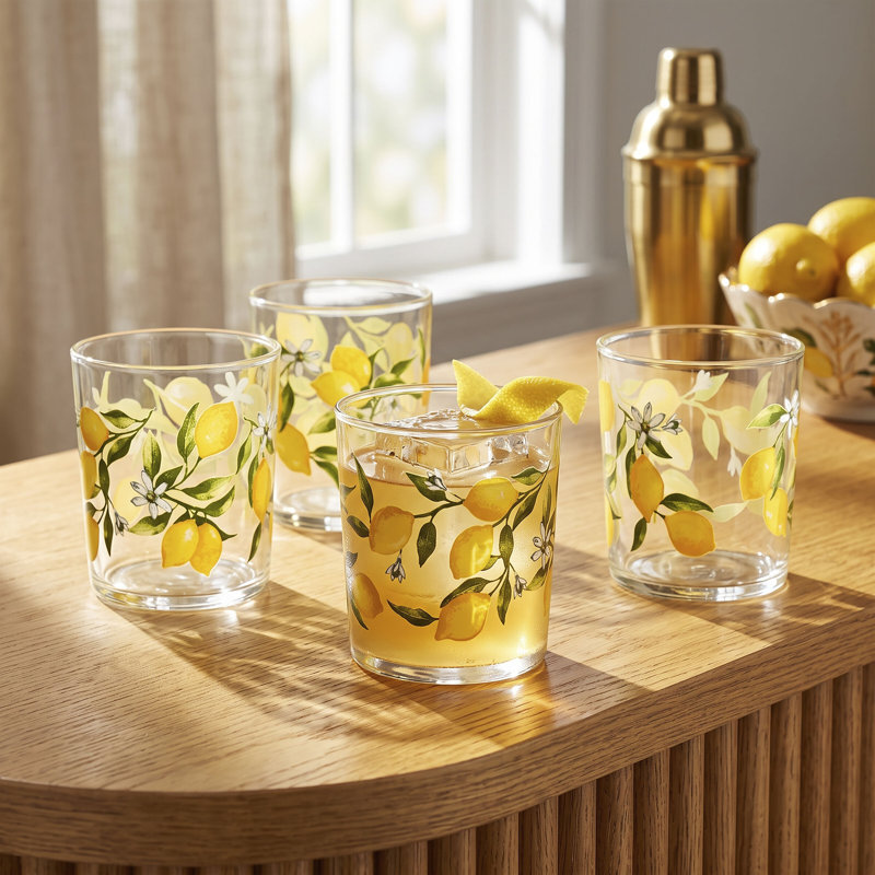 Ensemble de 4 verres à whisky Mikasa