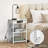 Adilcevaz End Table and Built-In Outlets