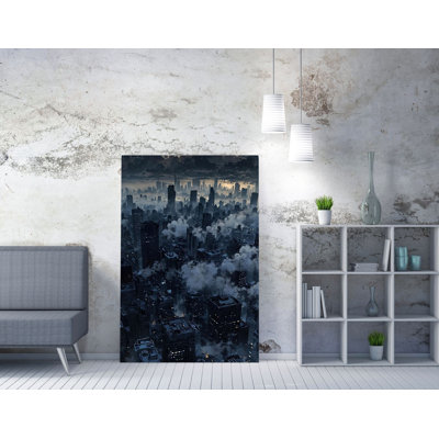 Stunning Decorative Canvas Painting, 27.6 x 39.4 inches | 50% Cotton / 50% Polyester, Digital Printing on Canvas | Sturdy 0.8 x 0.8 inches Wooden Frame, Perfect for Living Room or Office Décor, Eye-Catching Wall Art