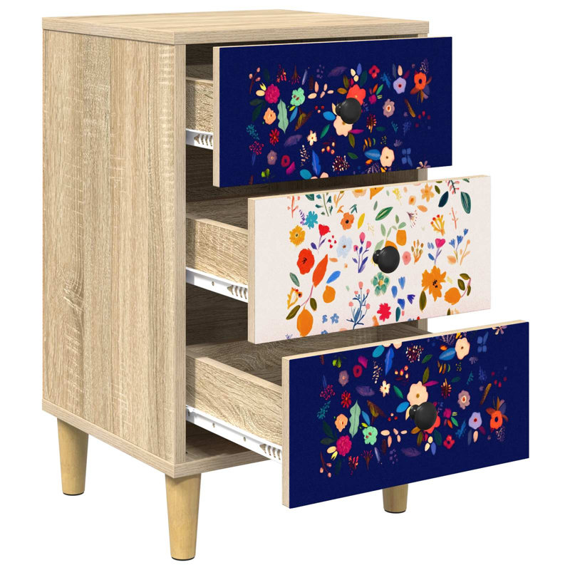 36 cm W Bedside Table