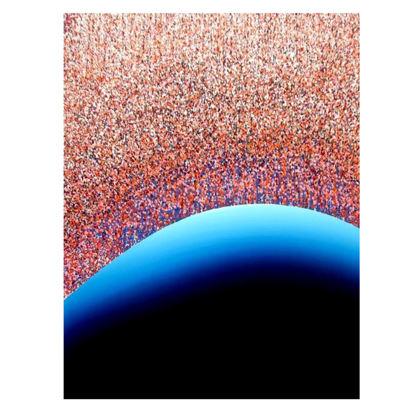 "Earth Horizon", peinture acrylique par Ghanshyam Gupta
