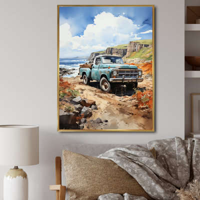 Taourirt Pickup Truck Coastal Harmony - Imprimé
