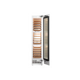 18" Built-In Wine Column - Panel Ready (V Trim) - Left Swing Door