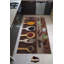 Tapis tissé de qualité supérieure, 5,2 x 7,5 pieds, 100% polyester, hauteur de velours de 0,3 po | Antibactérien, antidérapant, dessous lavable à la machine | Conception imprimée numérique 3D, idéale pour le salon et la chambre à coucher-1640948881