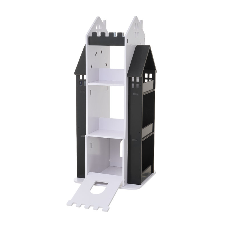 95cm H X 41cm W PVC Wood Plastic Board + Co-extruded Board + ABS Kids Bookcase
