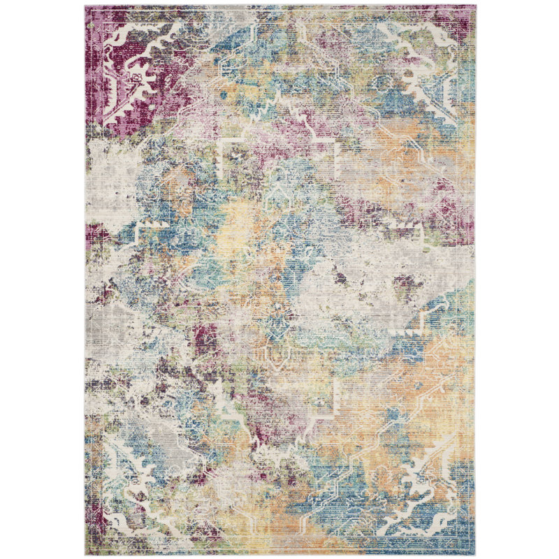 Ascuaga's Abstract Area Rug, Rectangle 183 x 274 cm