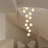 Long Chandeliers For High Ceilings,modern Crystal Pendant Light,raindrop Drop Lamp,hanging Flush Mount Lighting Fixtures For Spiral Staircase,foyer,entryway,living Room-664175121