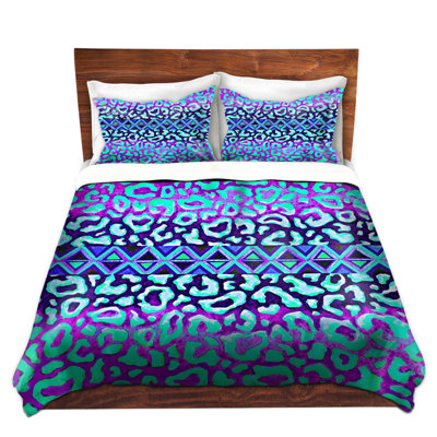 Ensemble de housse de couette leopard trail