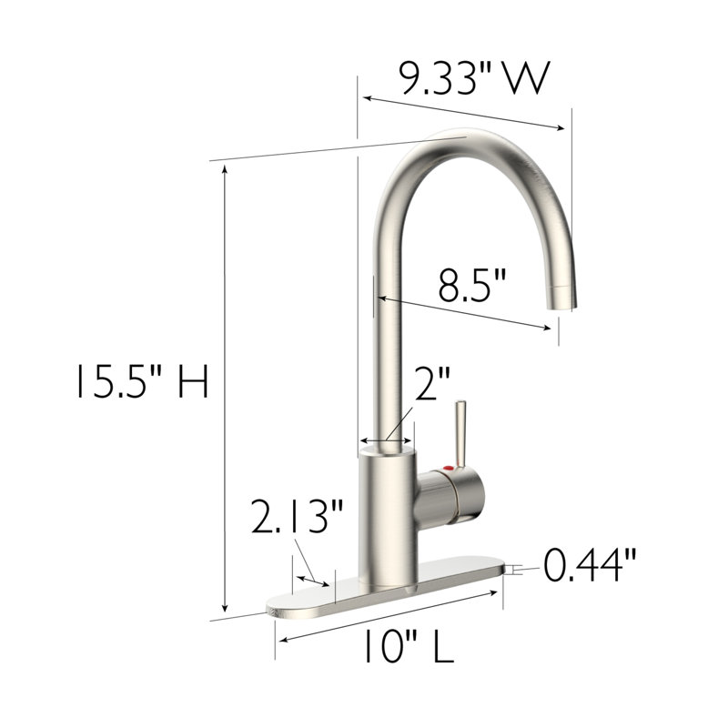 Eastport II Single Handle Kitchen Faucet