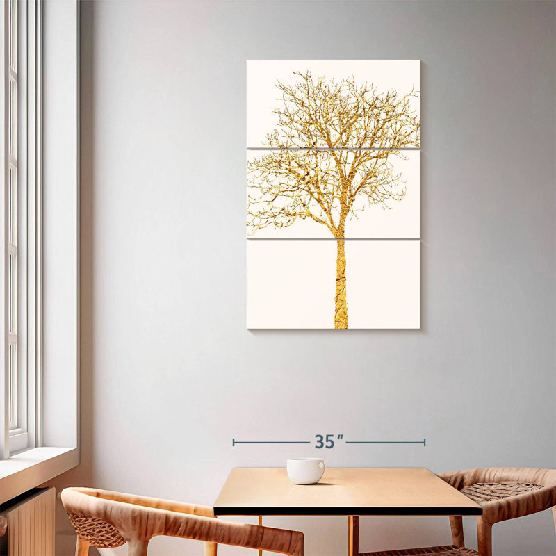 Harnek Golden Birch, 57" H x 36" W
