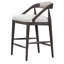 Hollister Upholstred Counter Stool Frothed Latte Performance Fabric-2146072091
