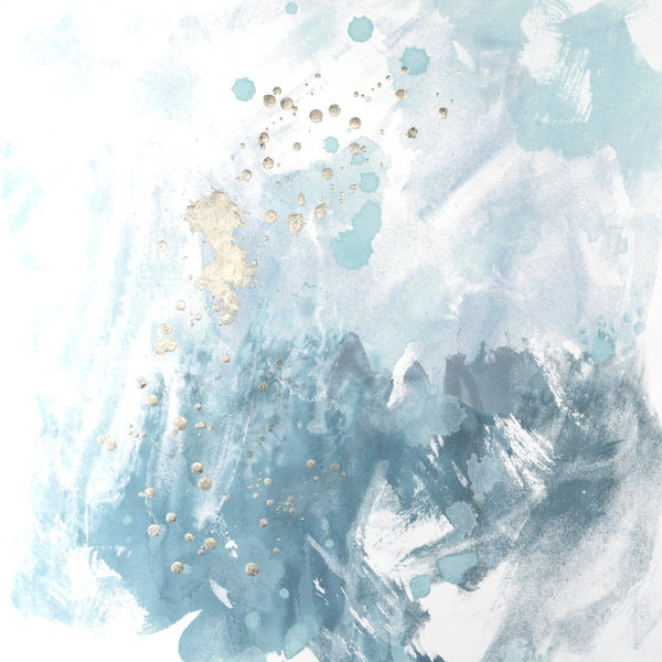 Wrought Studio Eustacio Glacier Pulse IV On Canvas by June Erica Vess ...