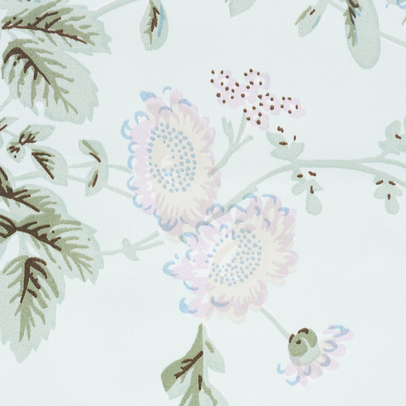 Salisbury Chintz Fabric, Celadon