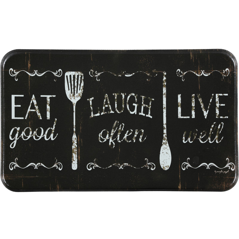 Chilton Synthetic Anti-Fatigue Non-Skid Kitchen Mat, Rectangle 24" x 36"