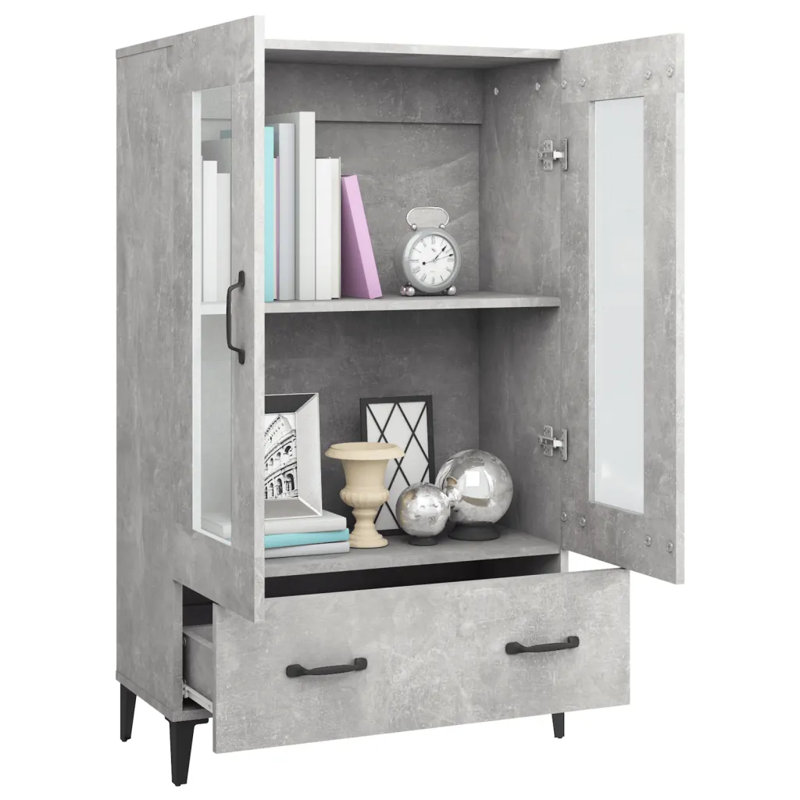 Juvel 2 -Door 2 -Drawer, Concrete Grey
