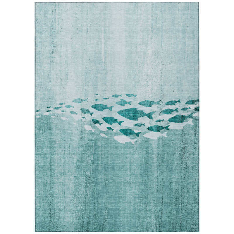 Loreen Animal Print Indoor / Outdoor Rug, Rectangle 3' x 5'