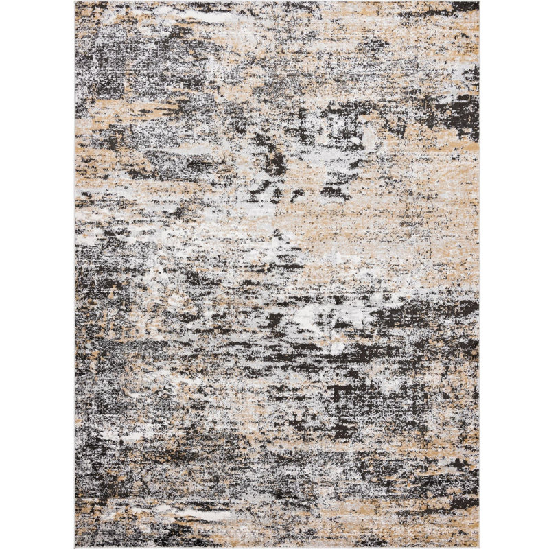 Abstract Indoor Rug, Rectangle 8' x 11'